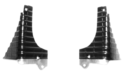 67 Chevelle / El Camino Uppers Only Grill Extensions LH & RH