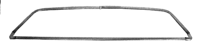 68-72 El Camino Rear Window Molding Kit 5 Pieces