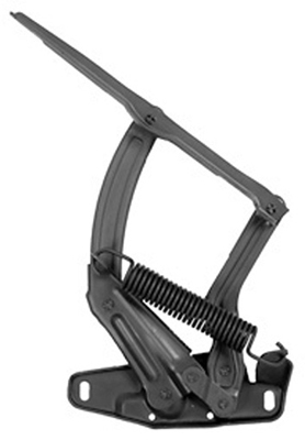 68 Chevelle / El Camino Right Hood Hinge, Phosphate Plated With Springs