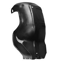 68-72 Chevelle / El Camino Front Inner Fender Skirt Right Hand , Pllastic