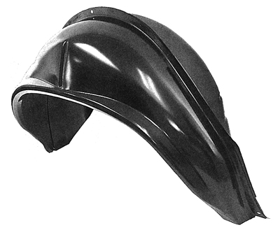 68-72 El Camino Left Hand Rear Complete Wheelhouse