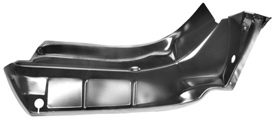 68 Chevelle Right Hand Trunk Floor to Quarter Panel Drop Off Panel