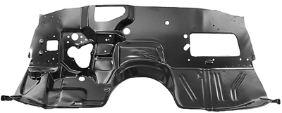 68-72 Chevelle / El Camino Firewall / Toe Board Panel Without AC Except Convertible