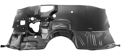 68-72 Chevelle / El Camino Firewall / Toe Board Panel With Heater Delete Except Convertible
