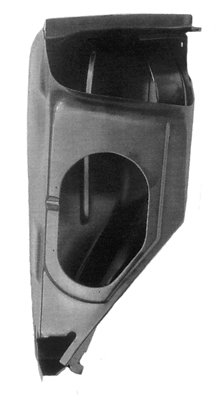 68-72 Chevelle / El Camino Right Hand Outer Cowl Shoulder Panels