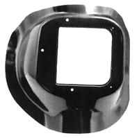 68-72 Chevelle / El Camino With Console 4 Speed Hump Plate