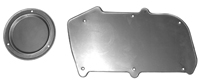 68-72 Chevelle / El Camino Heater Box Delete Plates Without A/C