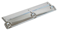 68-72 Chevelle / El Camino Radiator Upper Mounting Panel With Small Core, Chrome