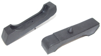 68-75 Chevrolet Chevelle/El Camino Radiator Mounting Pad, Small Block 3-Row, Upper or Lower, Each