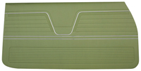 69 Chevelle Coupe,Convertible, El Camino Front Door Panels Black Colors Available Special Order Red, Parchment, Dark Gre