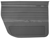 69 Chevelle 4 Door Sedan, Rear Quarter Panels Black Colors Available Special Order Red, Parchment, Dark Green, Dark Blue