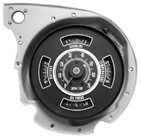 69 Chevelle / El  Camino Tach &  Gauge Package Tachometer 5000 RPM Red Line