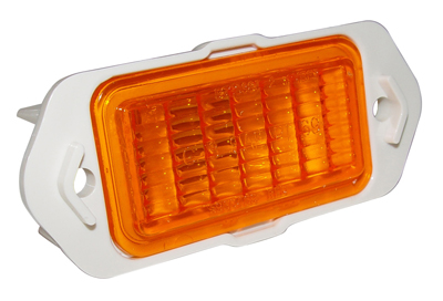69 Chevelle / El Camino Front Fender Side Marker Lamp Assembly, Amber, Each, LH or RH