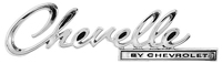 69 Chevelle Rear Panel Emblem 