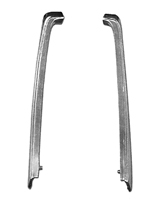 69 Chevelle / El Camino Super Sport Fender Eyebrow Moldings LH & RH, Pair