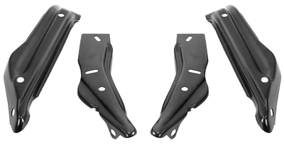69 Chevelle / El Camino Front Bumper Bracket Set 4 Pieces