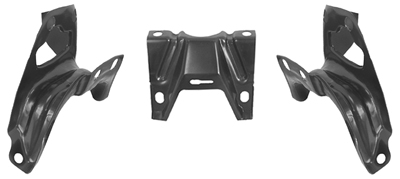 69 Chevelle Rear 3 Piece Bumper Bracket Set