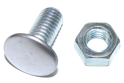 69-72 Chevelle / El Camino Flat Top Bumper Bolt and Nut