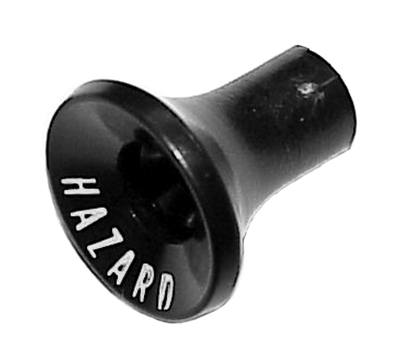 69-77 Chevelle / El Camino Hazard Knob Black