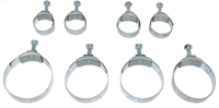 69-72 Chevelle / El Camino Radiator And Heater Hose Clamp Kit, Tower Style