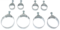 67-73 Chevelle / El Camino Radiator And Heater Hose Clamps, Tower Style