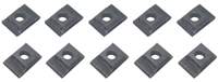 69-72 Chevelle / El Camino Body U-Nut 10 Pieces 5/16-18, Square U-Nut .69W x 1