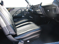 70 Chevelle & El Camino Seat Upholstery Black For Buckets & Coupe Rear Seats Special Order Colors Available  Red,Gold, M