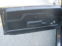 70-72 El Camino  Front Door Panel Fully Assembled  Specify Color When Ordering