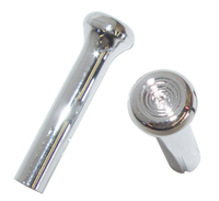 70-72 Chevelle / El Camino Door Lock Knobs, Chrome