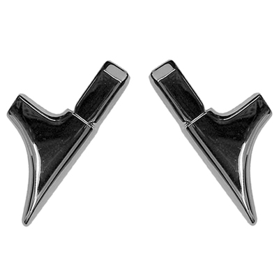 70-72 Chevelle Coupe Vinyl Top Trim Molding Corners, Front Corners