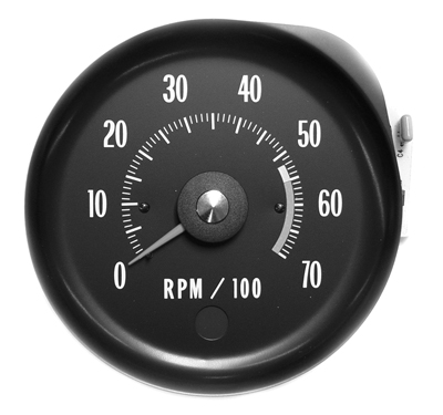 70 Chevelle / El  Camino Tachometer 5500 RPM Red Line