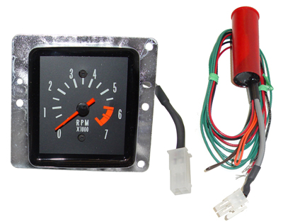 70 Chevelle / El Camino Tachometer Conversion Kit, 7000 RPM With 6000 Red LIne