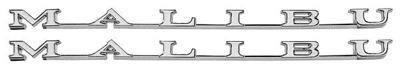 70 Chevelle Malibu Front Fender Emblems 