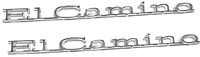 70 El Camino Front Fender Emblems 