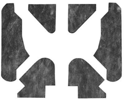 70-72 Chevelle / El Camino Super Sport Hood Insulation Kit