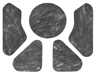 70-72 Chevelle / El Camino Standard Hood Insulation Kit