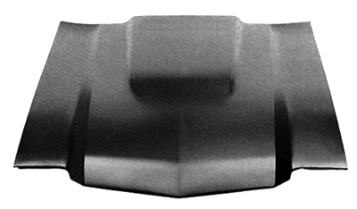 70-72 Chevelle / El Camino Super Sport Hood No Hole, Steel