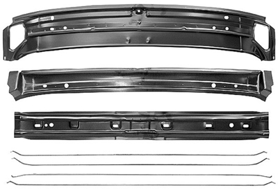70-72 Chevelle Coupe Roof Panel Braces