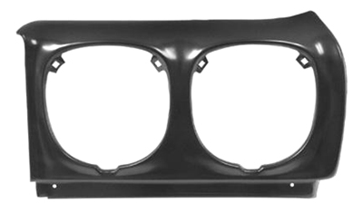 70 El Camino Left Hand Fender Headlight Extension