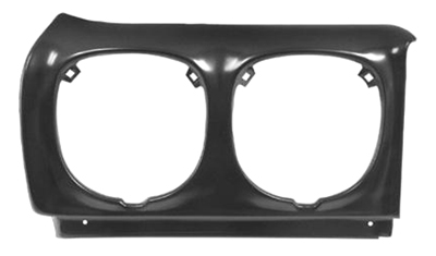 70 El Camino Right Hand Fender Headlight Extension