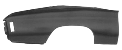 70-72 Chevelle Rear Quarter Panel Skin Right Hand