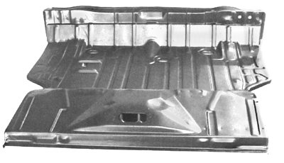 70 Chevelle Complete Trunk Floor