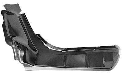 70-72 Chevelle Right Hand Trunk Floor to Quarter Panel Drop Off Panel