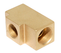 70 Chevelle / El Camino Pump To Carb Line LS6 3 Way Brass Fitting