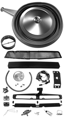 Cowl Induction Hood Parts