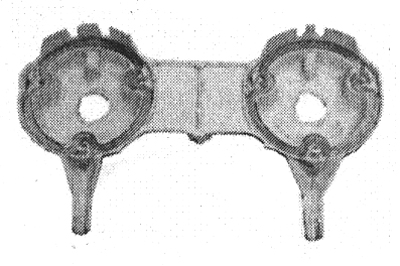 71-72 Chevelle Coupe or Convertible Tail Light Housing LH