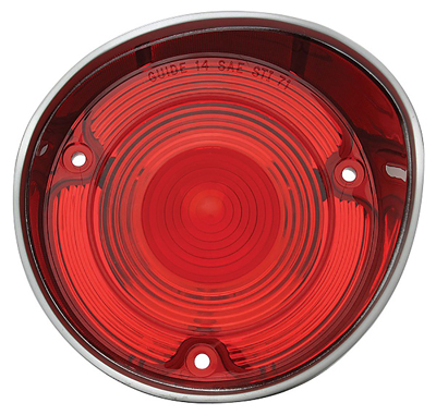 71 Chevelle Tail Light Lens RH Without Trim