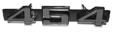 71-72 Chevele / El Camino Grill Emblem, 454 Replaces Cheverolet