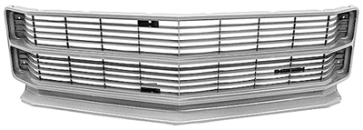 71 Chevelle / El Camino Grill Original  Silver