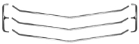 71 Chevelle / El Camino Complete Grill Molding  5 Piece Set